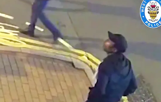 Birmingham stabbings: film delivered as police chase suspect 